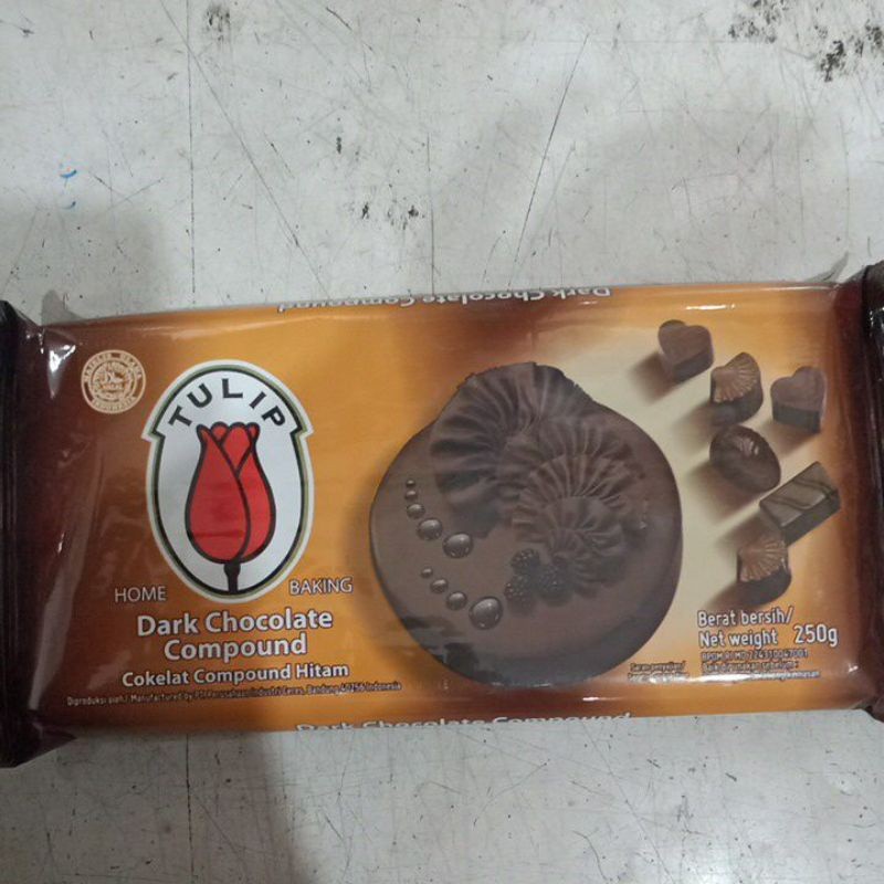 

SANS TULIP DARK COMPOUND CHOCOLATE 225GR