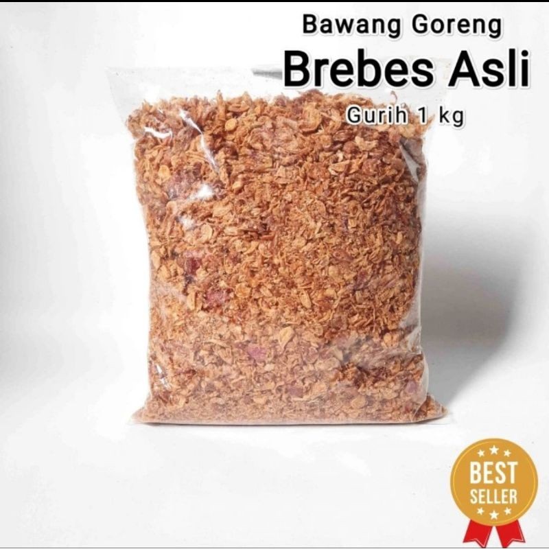 

SANS Bawang Goreng Asli Brebes Grade B Kriuk Free Facking