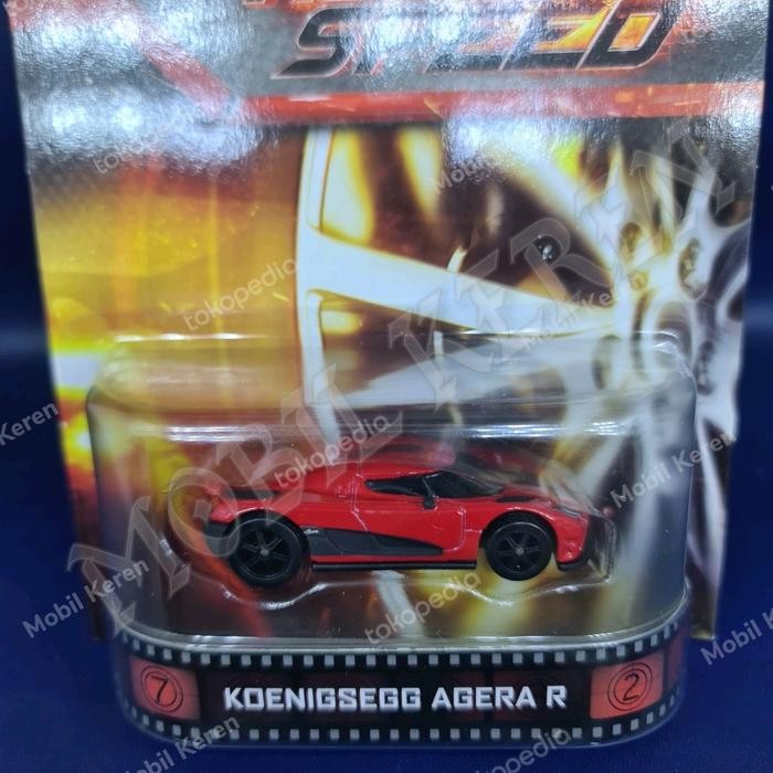 Terlaris Diecast Hot Wheels Retro Need For Speed Koenigsegg Agera R Ban Karet