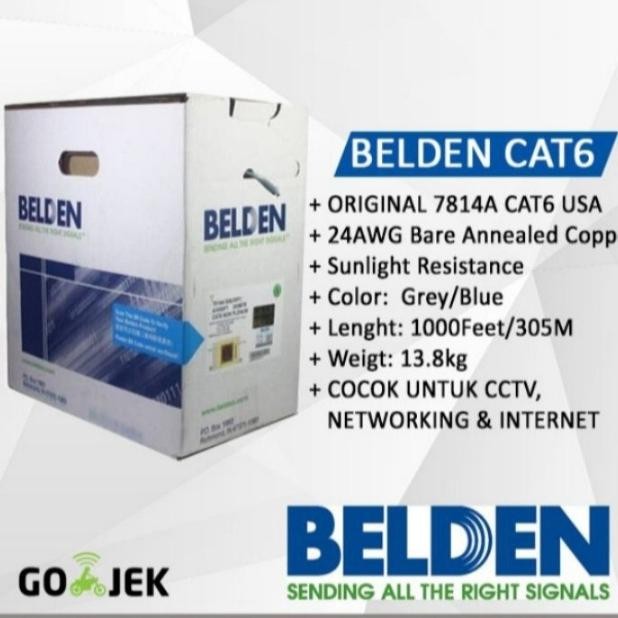 UTP Belden cat 6 / kabel belden cat 6 / BELDEN ORIGINAL