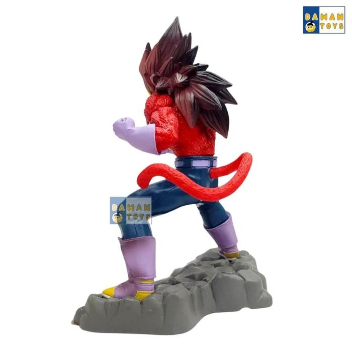 ACTION FIGURE DRAGON BALL Z VEGETA SUPER SAIYAN 4 DOKKAN BATTLE FIGUR PAJANGAN KOLEKSI