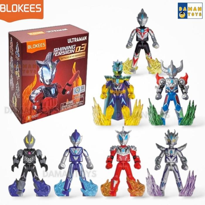 BLIND BOX BLOKEES ULTRAMAN SHINING VERSION GEED MAGNIFICENT ZERO BEYOND BELIAL O ORIGIN WITNESS OF