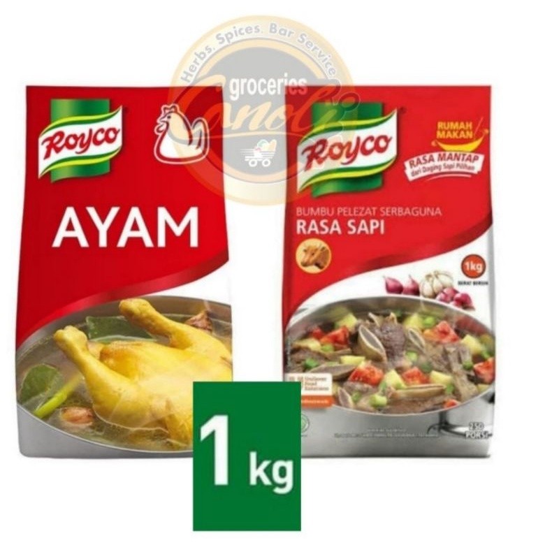 

RATU royco ayam 1kg / royco sapi 1kg