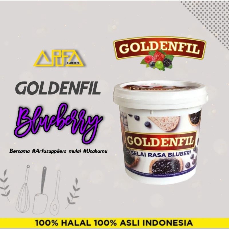 

RATU Goldenfil Blueberry Selai 1kg
