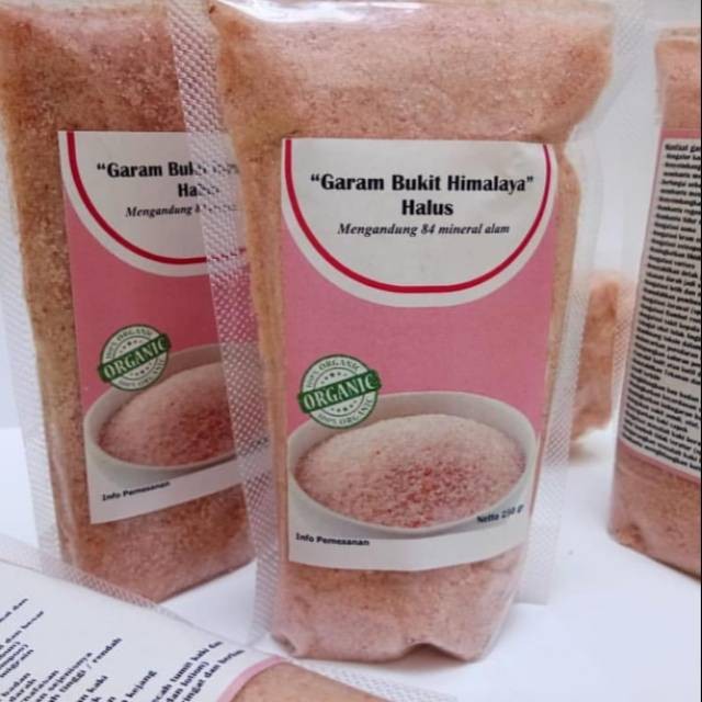 

RATU Garam Pink himalaya /himalaya salt 250gram