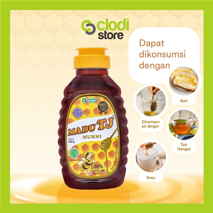 

RATU [BPOM] Madu TJ Tresnojoyo 500 gr / Madu TJ Murni & Madu TJ Super