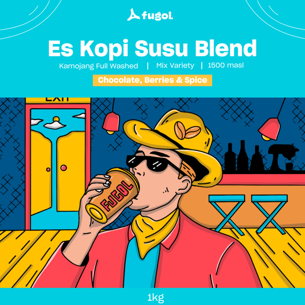 

RATU Kopi Espresso ES KOPI SUSU Blend (1 KG) Specialty Coffee Full Arabica