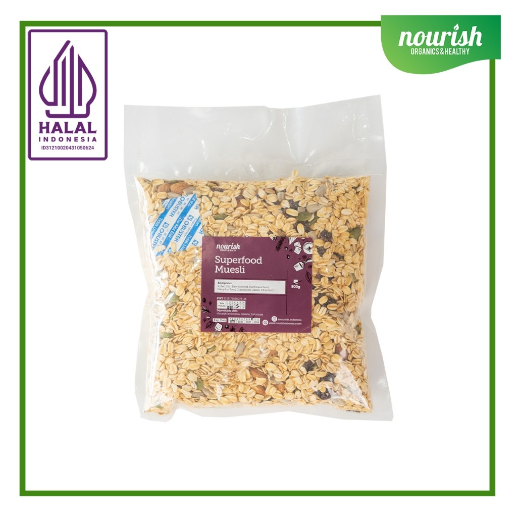 

RATU Buy 1 Get 1 Free Super Food Muesli (500gr x 2pc)