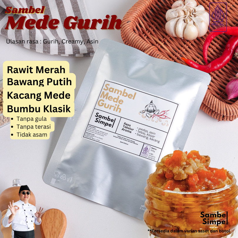 

SambelSimpel - Rill Horeca Pack - Bawang / Salty Cumi / Tongkol Kemangi / Mede Gurih