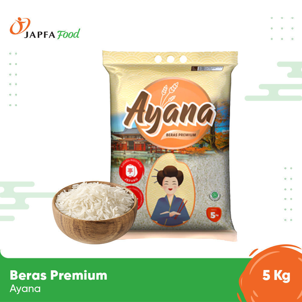 

Ayana Beras Putih Premium 5kg Pulen Alami