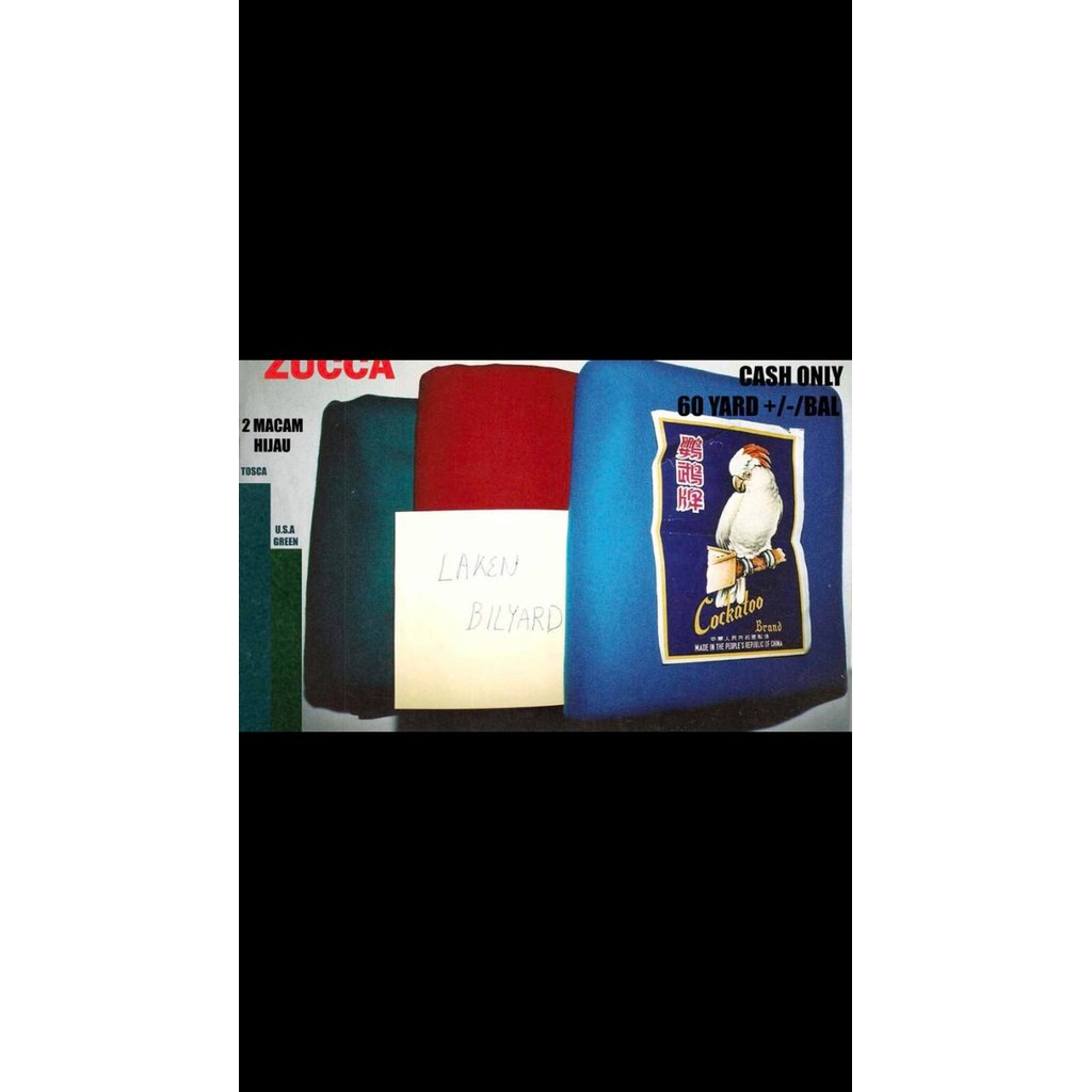 Laken Billiard 8 feet Karpet Bilyard 8ft