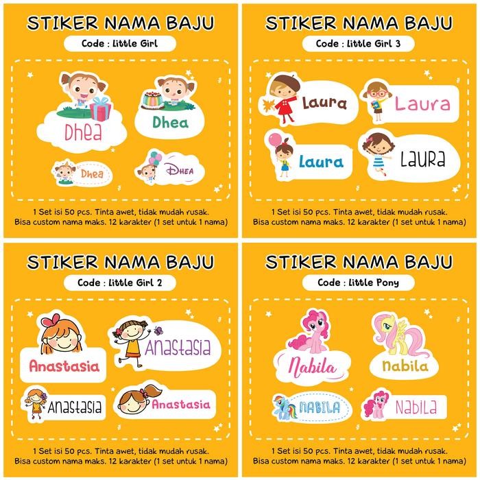 

Stiker Nama Baju Stiker Nama Kain Stiker Baju Tinggal Setrika