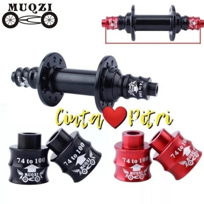 ADAPTOR HUB DEPAN MUQZI 74 MM TO 100 MM SPECER EXTENDER CONVERTER ADAPTER HUB