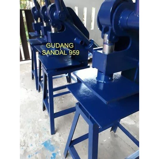Alat pres potong sandal I mesin potong kain, kulit, spon, busa, pvc Kode 737