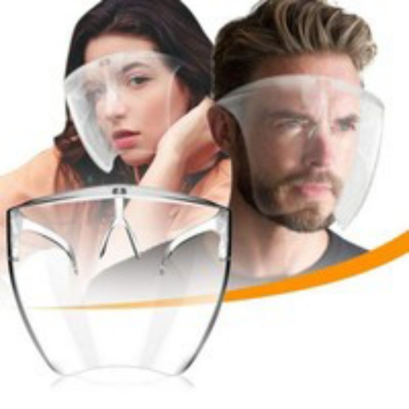 Face shield kacamata akrilik Face shield kacamata artis premium