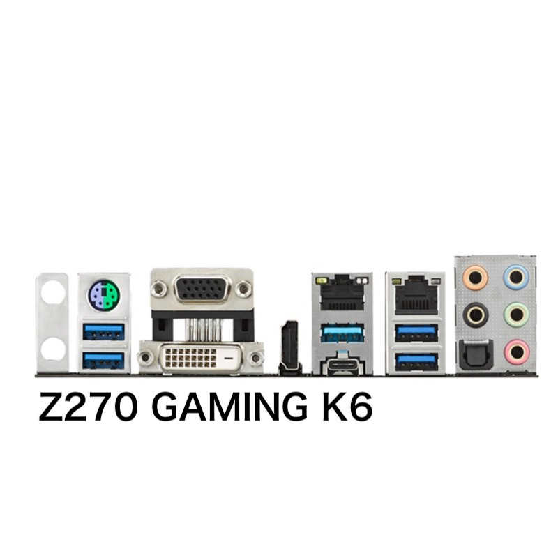 For ASROCK Z270 GAMING K6 Desktop Motherboard LGA 1151 DDR4 Mainboard 100% Tested OK Fully Work Free