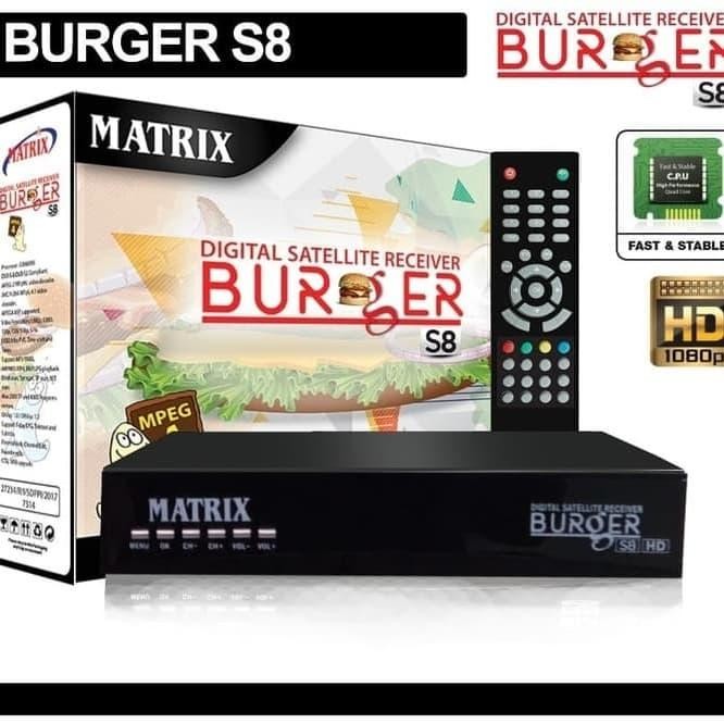 RECEIVER MATRIX BURGER S8 HD