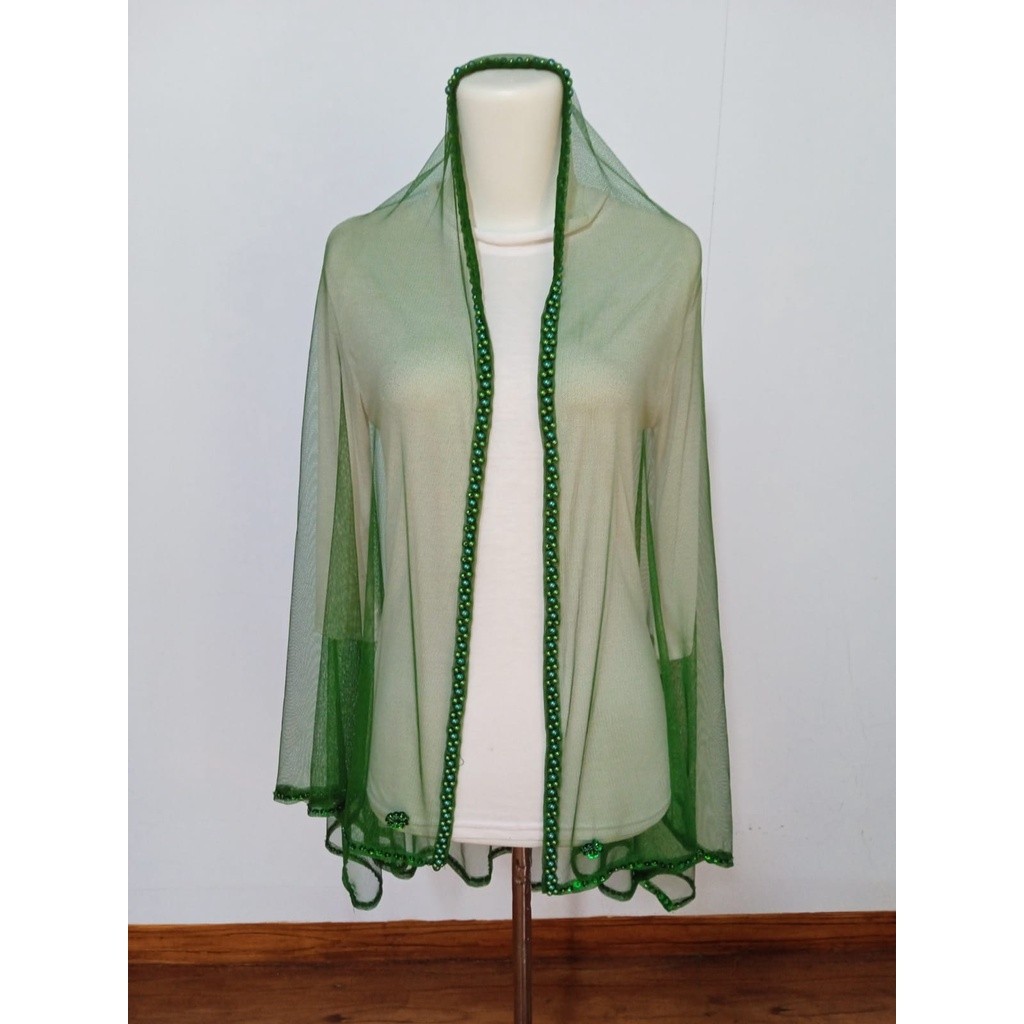 slayer pengantin IBU BESAN kerudung pengantin hijab pengantin elegan slayer pengantin murah