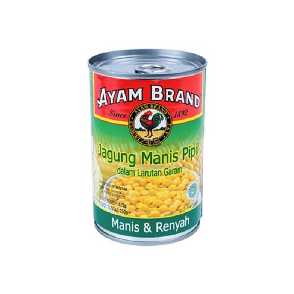 

AB WHOLE KERNEL CORN IN WATER 425G