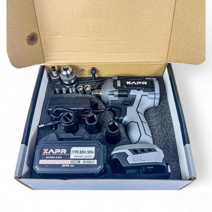 Impact wrench APR JAPAN JUMBO 88V BLACK EDITION 1500NM original