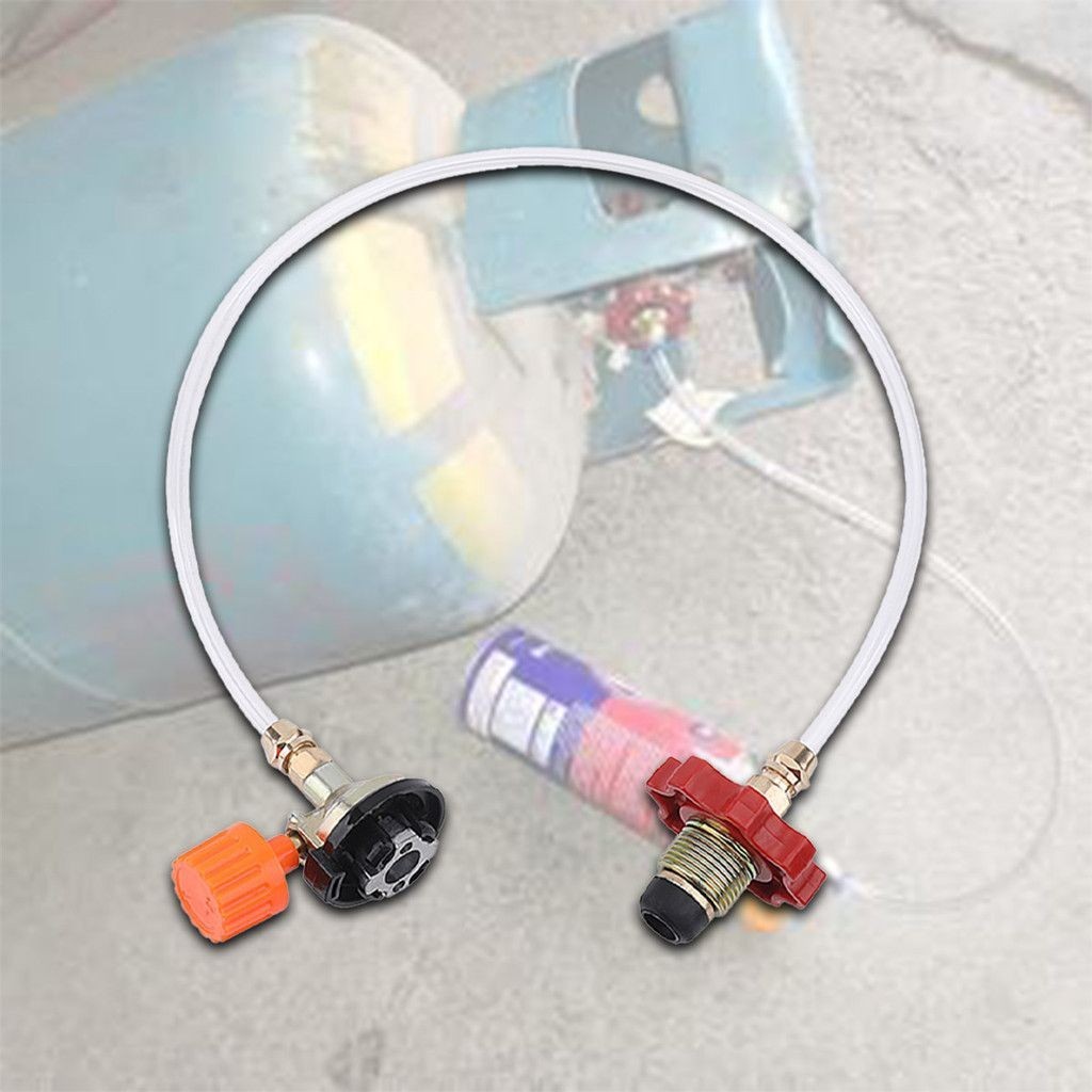 viral Alat Refil Gas Canister Portable Fullset Alat Isiulang Gas Kaleng Selang Regulator Gas