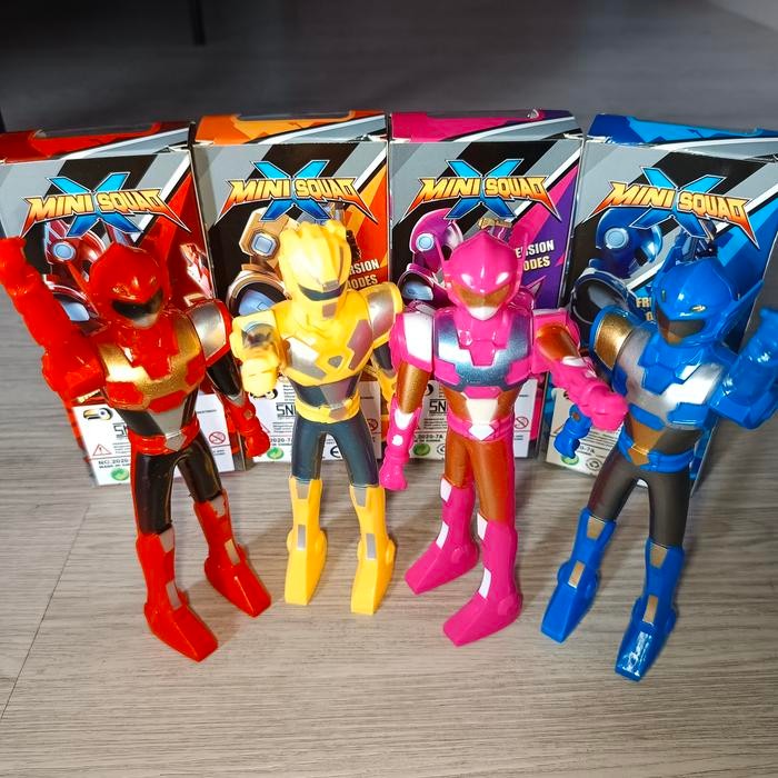 Spryz Toys - Mainan Mini Force Robot Miniforce Minisquad Sammy Max Volt Lucy Ranger