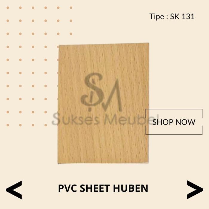 Sk 131 Pvc Sheet Huben 0.3 Mm Sk 131 / Pelapis Meja Furniture