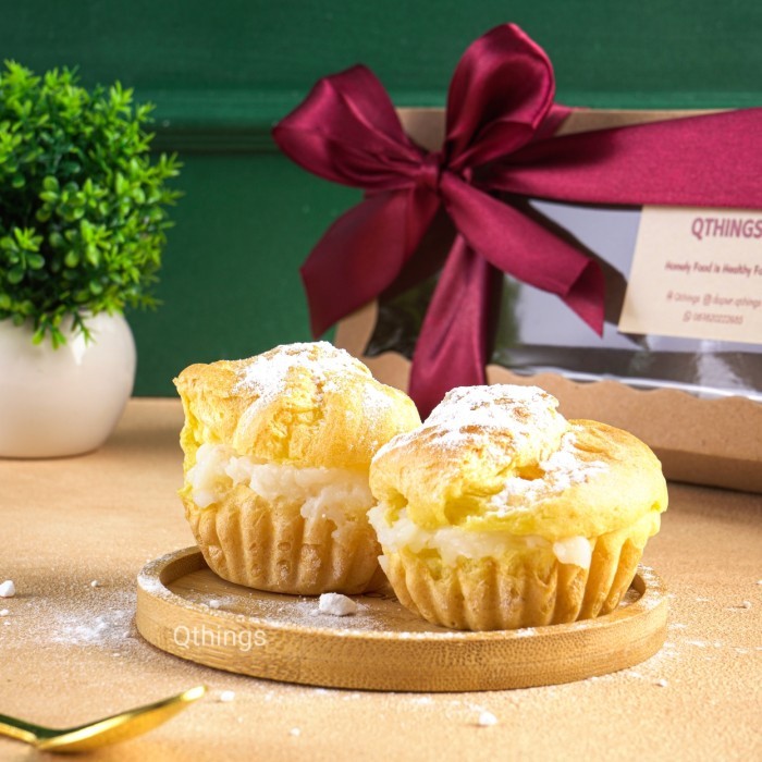 

Kue Soes / Sus Vla Vanilla isi 12 - [Kue Basah / Snack Box]