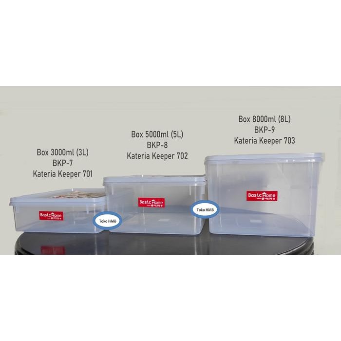 

Box Makanan KMP, Kotak Makan, Food Box 3000ml 5000ml 8000ml Basic Home