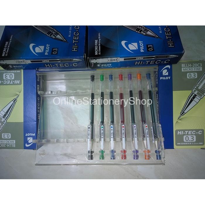 

pulpen pilot hitec c 0 3mm / pen hitec 03 / BERKUALITAS