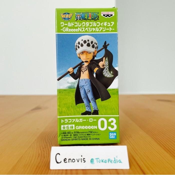 Terlaris Wcf Law Bendera Greeeen - One Piece Green Greeen Flag Figure Banpresto
