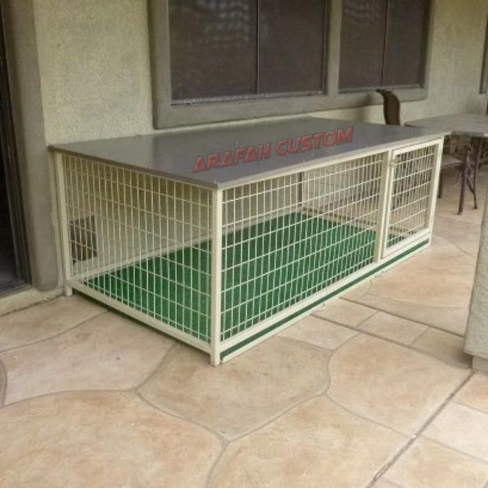 Kandang Umbaran Kucing Kelinci Reptil Model Loss Kotak Besar Full Besi