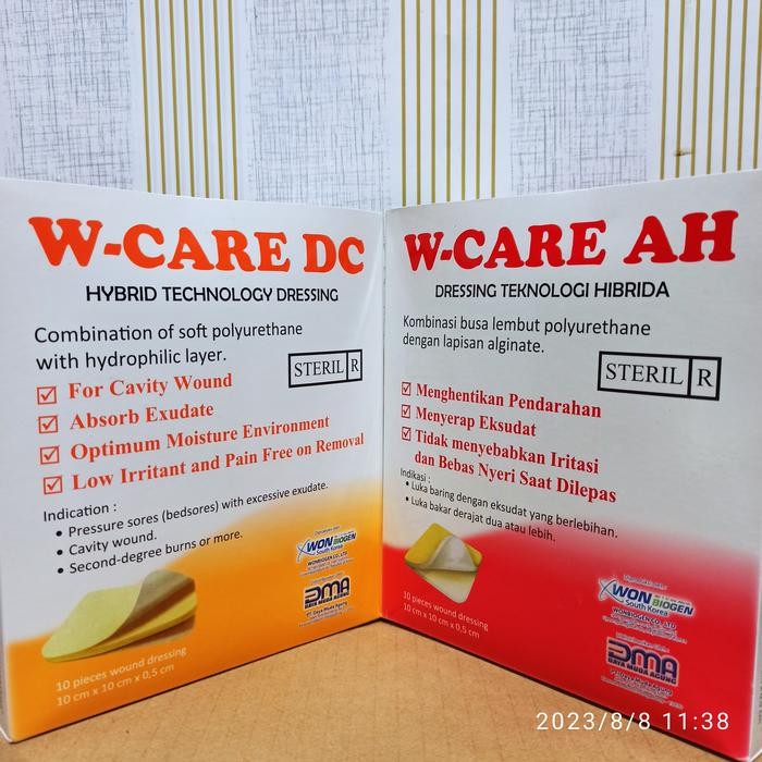 W-CARE AH DC/ WE CARE DC / W CARE AH & DC/ WCARE AH PERBAN BALUTAN