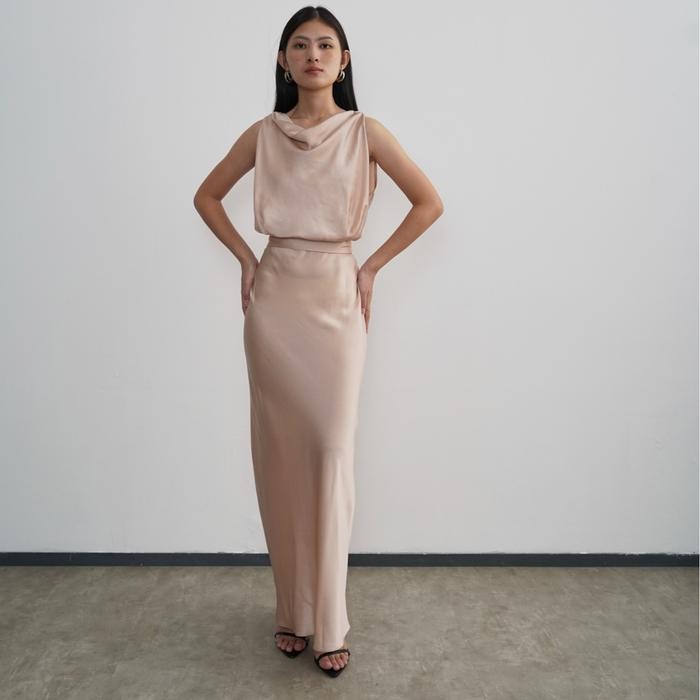 Pafon Neva Dress - Champagne