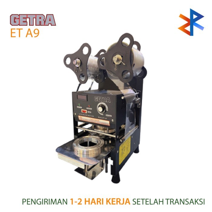Mesin Segel Gelas Cup Sealer Getra Et A9 Semi Otomatis