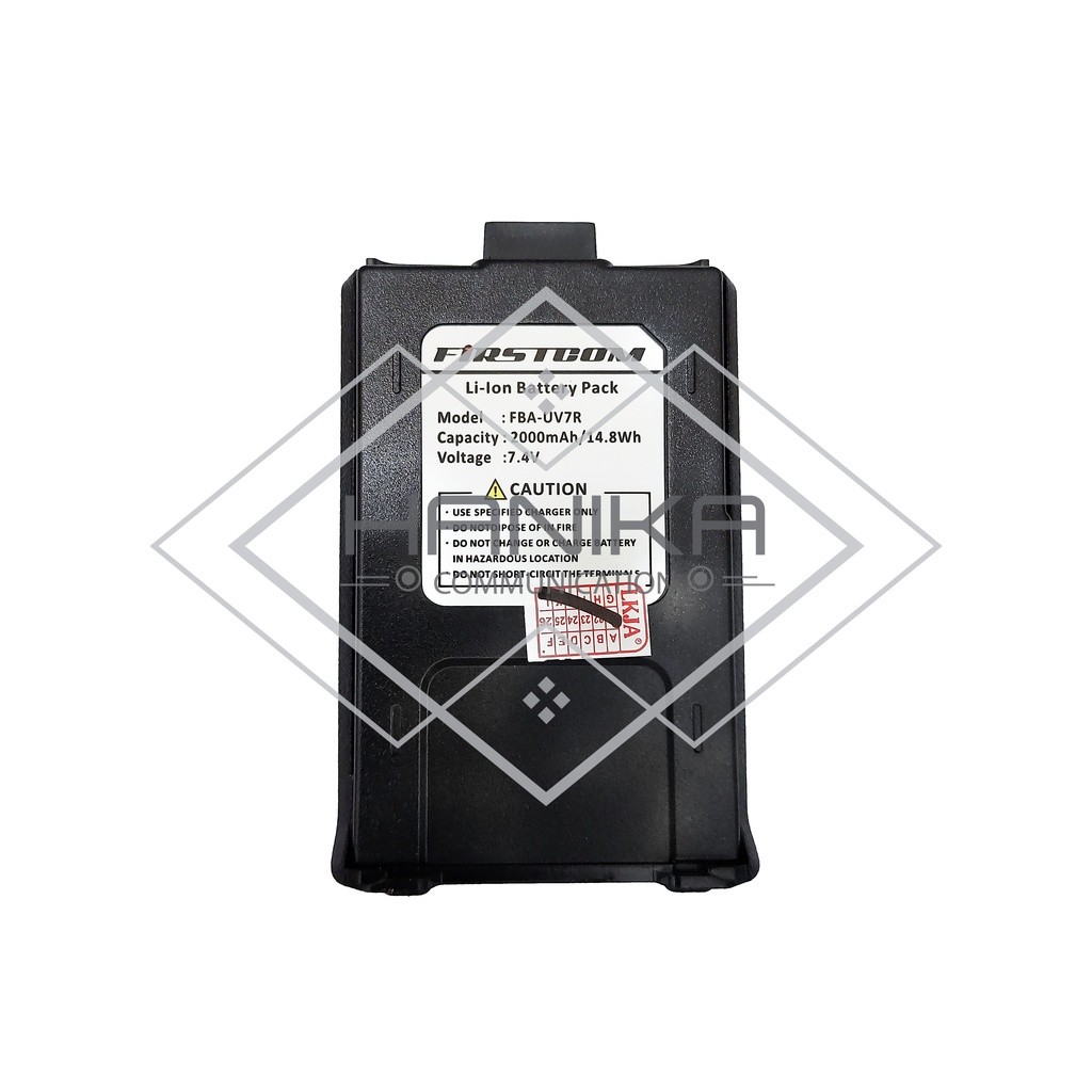 Firstcom FBA-UV7R Baterai FC-UV7R Baru Battery FCUV7R FBAUV7R UV7