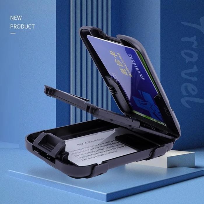 

Trassory Dompet Kartu Anti Rfid Card Holder Aluminium Waterproof - Tr1