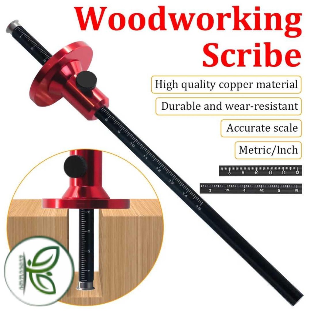 

AIX Marking Gauge Scriber European Ruler Woodworking Wheel - A-71