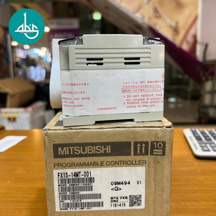 PLC MITSUBISHI FX1S-14MT-001 NEW TERLARIS