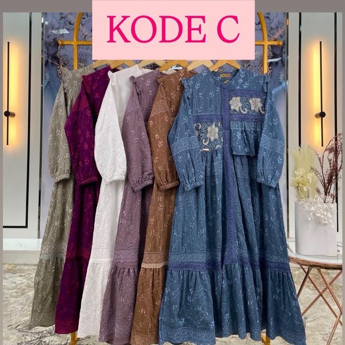 

Dress random kode C Khusus Live senin malam tgl 10 Maret Tebus Murah Muslim Wanita Devitafasion New