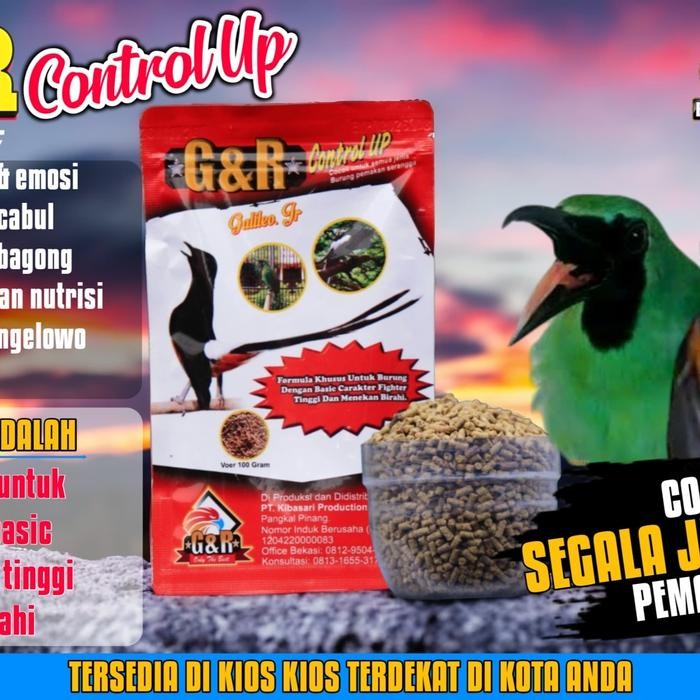 Yok Di Co. G&R Control Up Gnr Galileo Jr Kibasari G N R Voer Kicau Penurun Ob