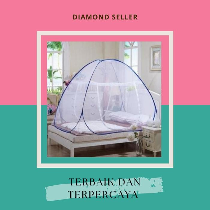 Kelambu Tenda 160x200/Kelambu Kotak Lipat