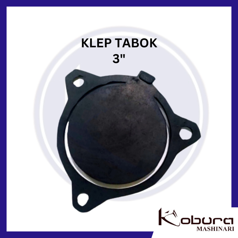 Klep Tabok 3" INCH KOSHIN Karet Klep Pompa Air Alkon 3 Inch