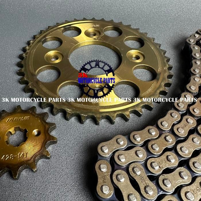 Gear Gir Set Gear Gir Paket Supra X 125 Helm In Blade 125 Fi 38T