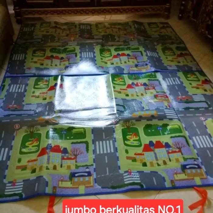 KARPET PLASTIK SPON SUPER JUMBO CM TAHAN RONTOK BERKUALITAS NO.1