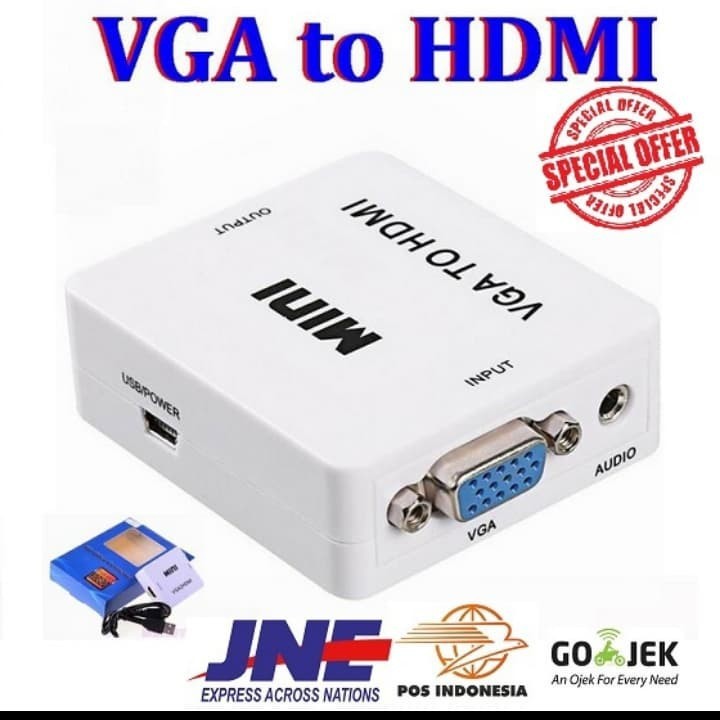 Vga to HDMI Converter / Converter HDMI VGA