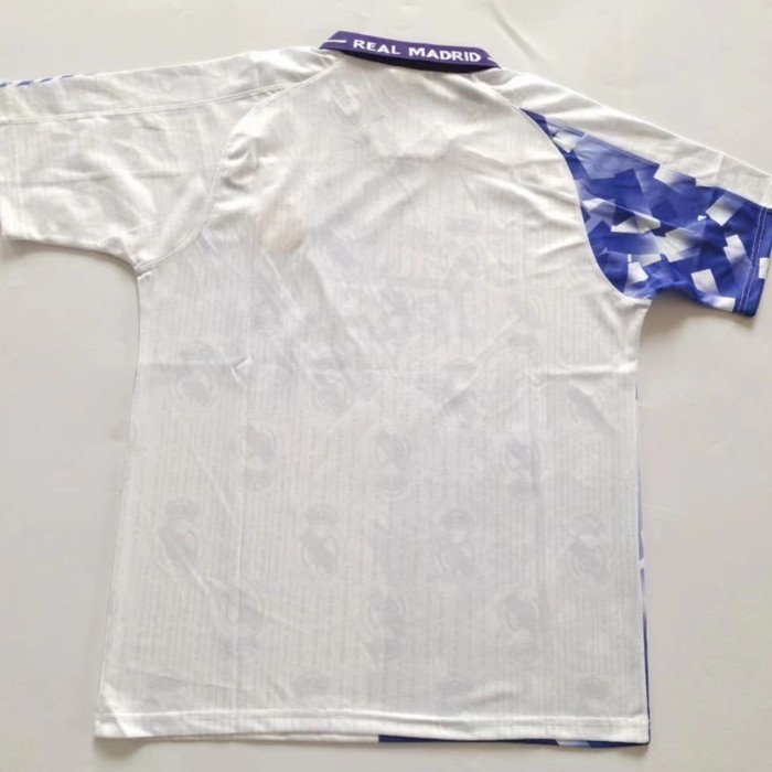 RB22 BAJU BOLA JERSEY REAL MADRID 3RD RETRO 1996 JERSEY RETRO JERSEY VINTAGE JERSEY RETRO MADRID 3RD