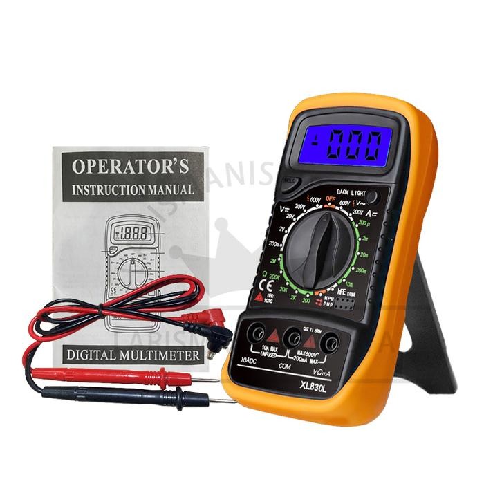Xl-830L Digital Multimeter Xl-830 Multitester Avometer Xl830 L Gratisongkir