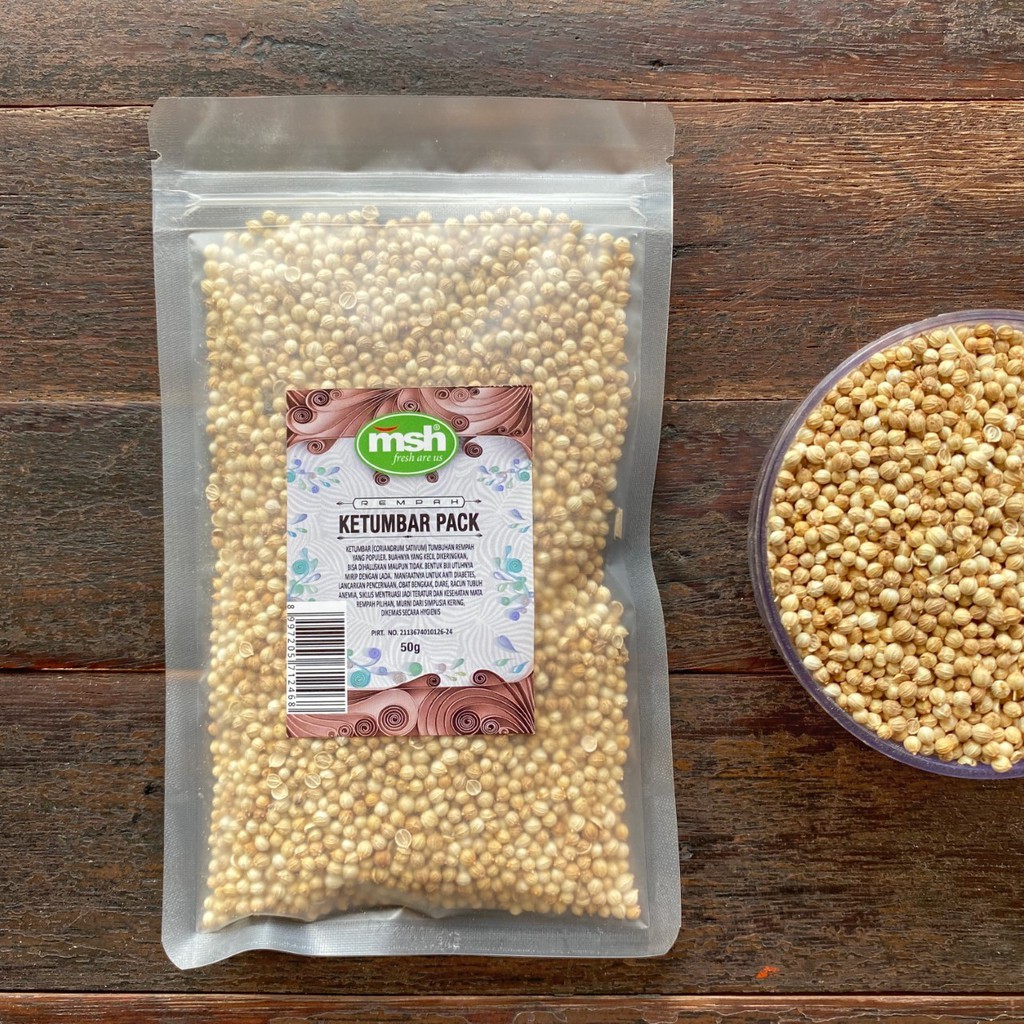 

MSH Ketumbar Pack 50 g