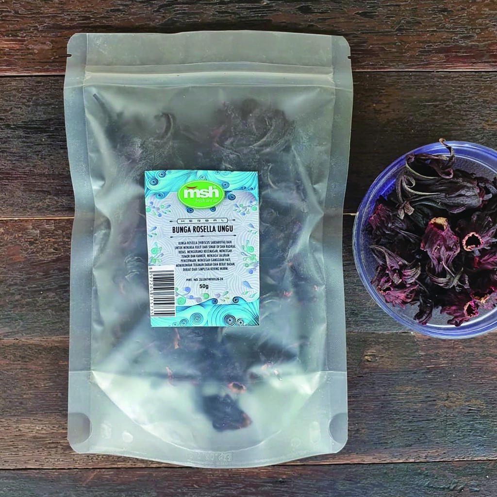 

MSH Bunga Rosella Ungu 50 g